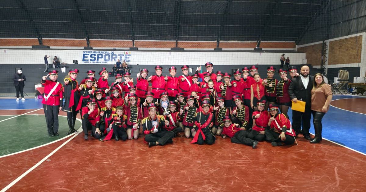 Famutri de São João do Triunfo é campeã do 32º Campeonato Paranaense de Fanfarras e Bandas
