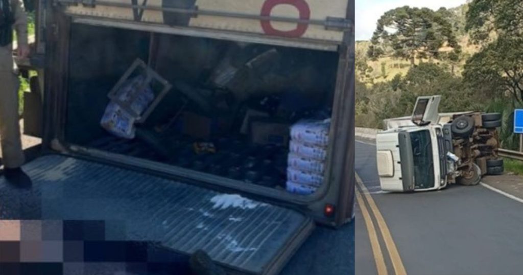 Polícia surpreende saqueadores na BR-153 e prende suspeito em General Carneiro