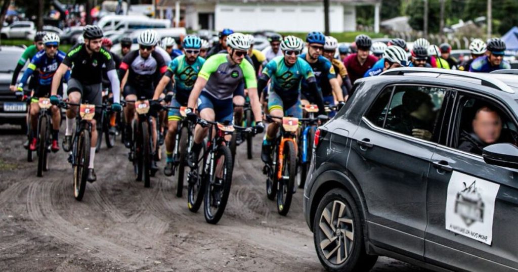 São Mateus do Sul recebe mais de 500 atletas no evento de ciclismo Rota das Colônias