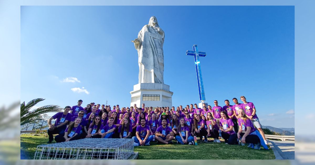 Jovens de São Mateus do Sul e São João do Triunfo participam do 5º Encontro Diocesano em União da Vitória