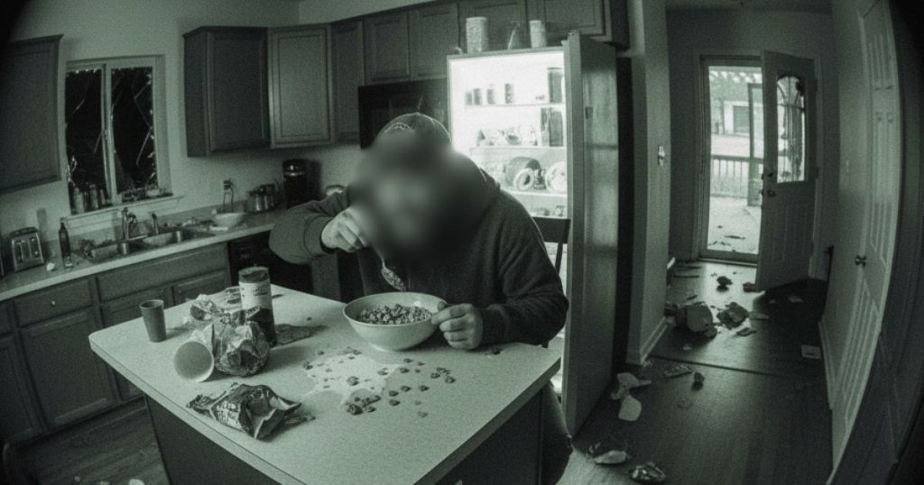 Homem invade residência, consome alimentos, revira cômodos e vai embora em Irati