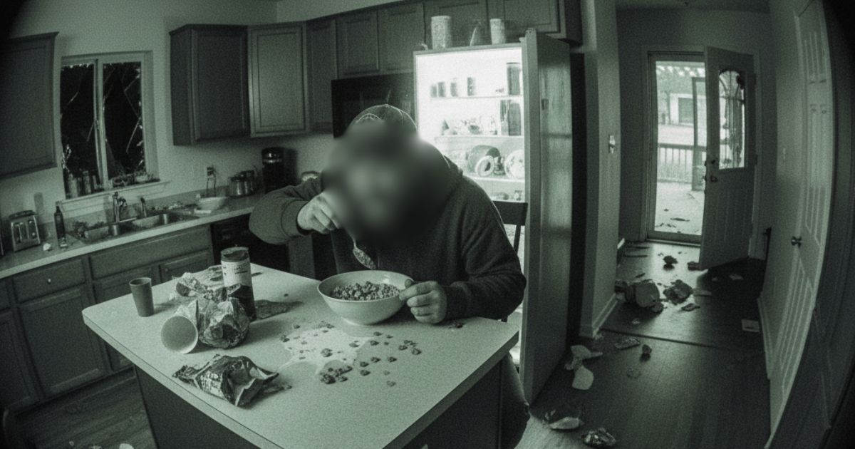 Homem invade residência, consome alimentos, revira cômodos e vai embora em Irati