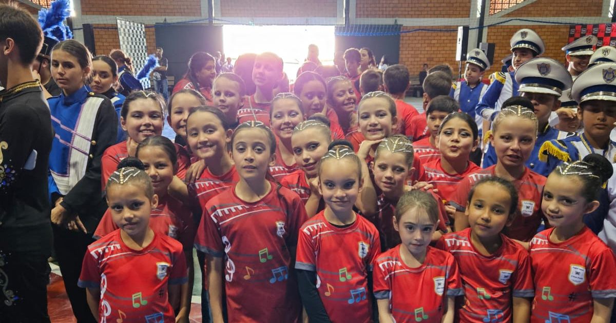 Fanfarra Infantil “A Dona Aranha” conquista títulos no 32º Campeonato Paranaense de Fanfarras e Bandas