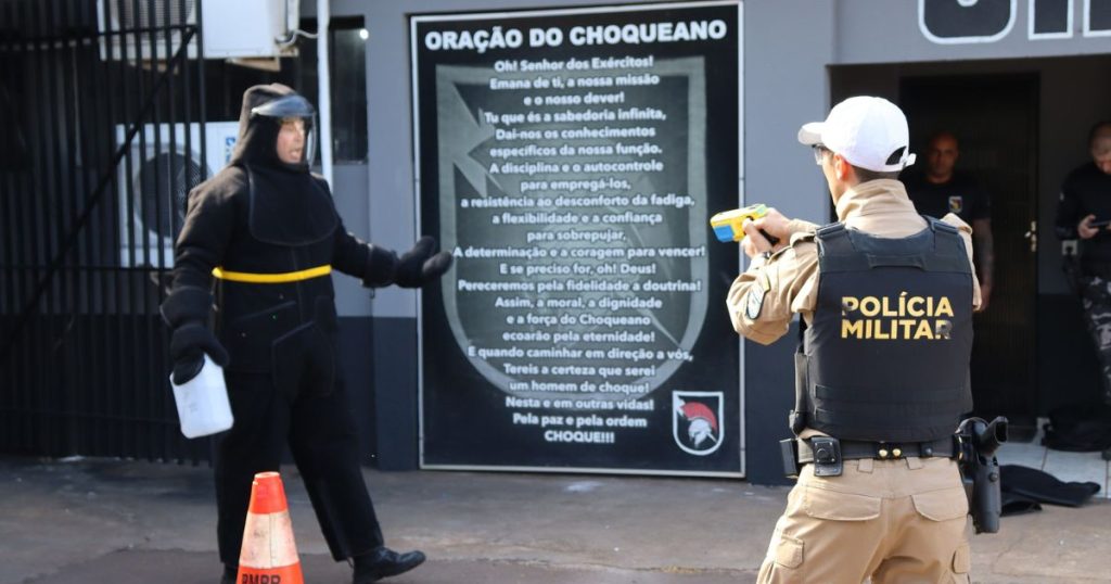 Polícia Militar do Paraná começa a utilizar Tasers em operações nas ruas