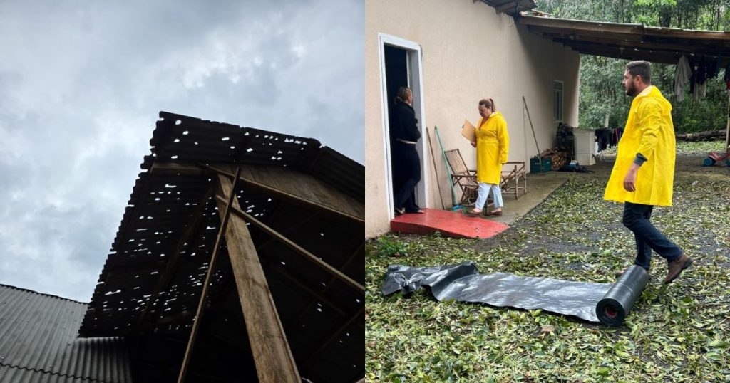 Defesa Civil  e Bombeiros atuam em São João do Triunfo após temporal afetar 480 moradores e danificar 120 casas