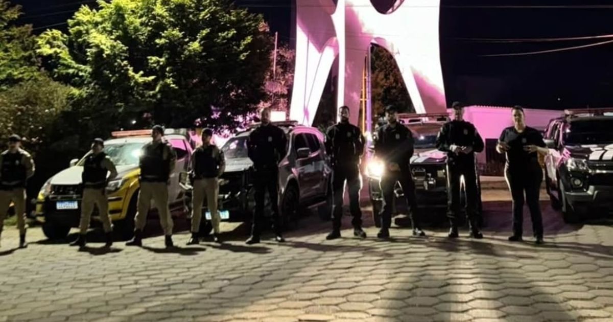 Polícias Civil e Militar realizam Operação Sinergia em São Mateus do Sul