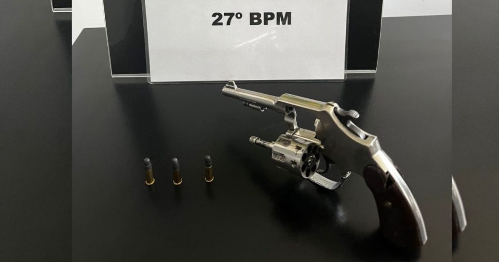 PM prende homem por disparos de arma de fogo em via pública em São Mateus do Sul