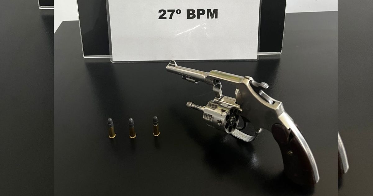 PM prende homem por disparos de arma de fogo em via pública em São Mateus do Sul