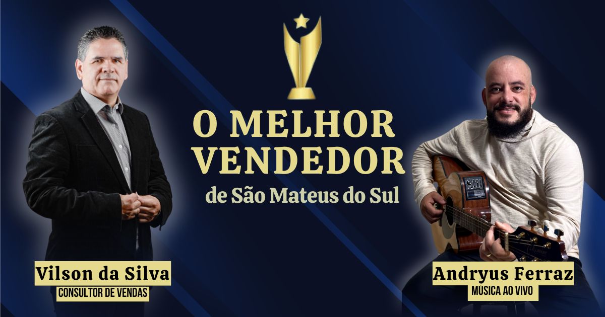 CDL realiza entrega do prêmio “O Melhor Vendedor de São Mateus do Sul” com palestra e música ao vivo