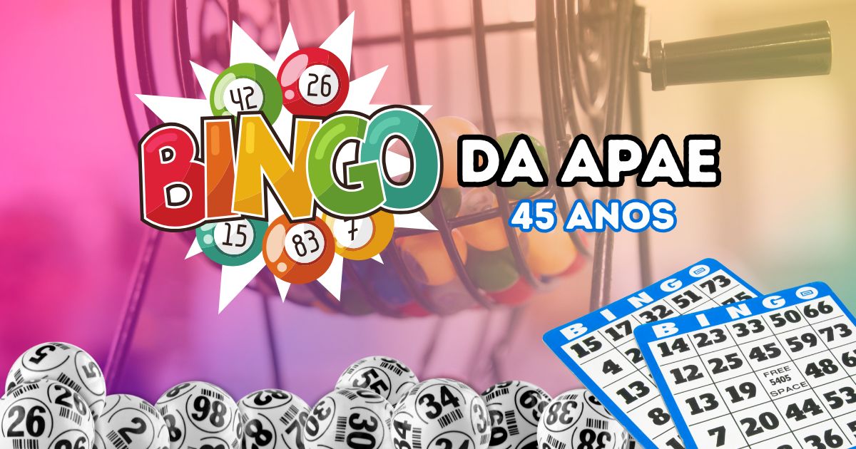 APAE promove Bingo especial em comemoração aos 45 anos em São Mateus do Sul