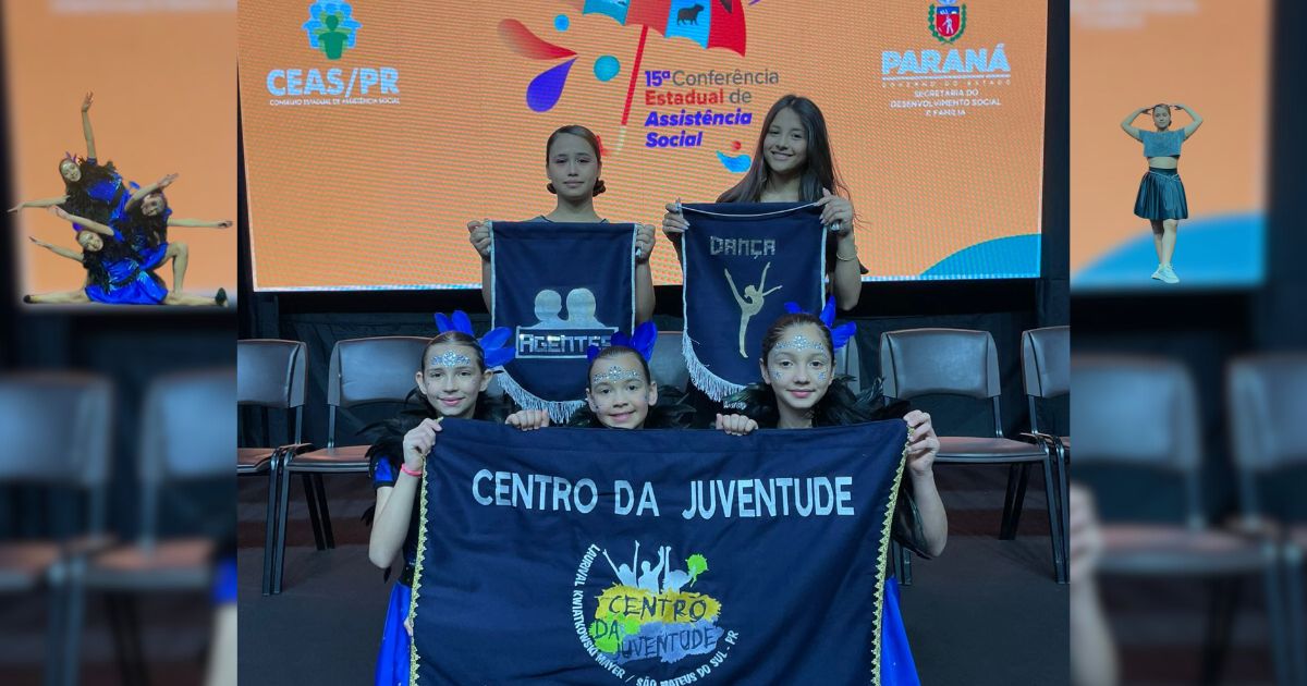 Jovens do Centro da Juventude de São Mateus do Sul se destacam na 15ª Conferência de Assistência Social