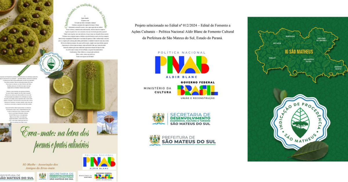 Livro ‘transforma’ Erva-mate em versus e divulga receitas com uso da planta