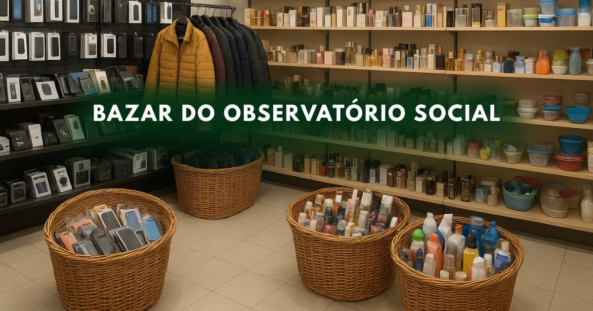 Observatório Social promove bazar com produtos apreendidos pela Receita Federal em São Mateus do Sul