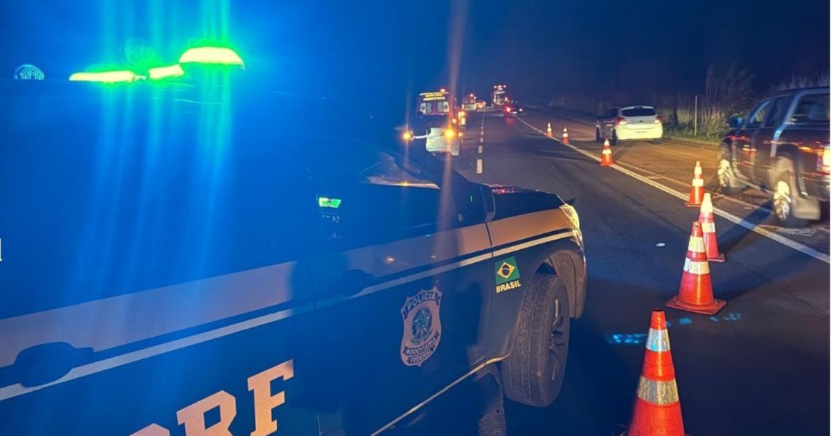 Homem morre ao ser atropelado na BR-376 no Paraná