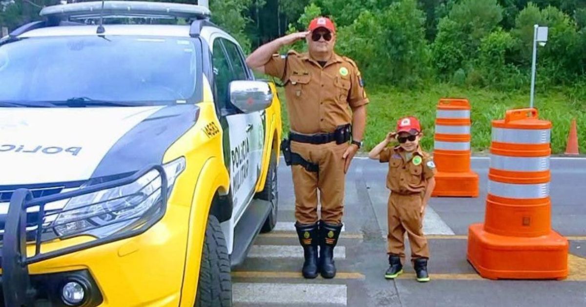Após 32 anos de serviço, policial rodoviário Disney Fabiano Fernandes encerra sua trajetória em São Mateus do Sul