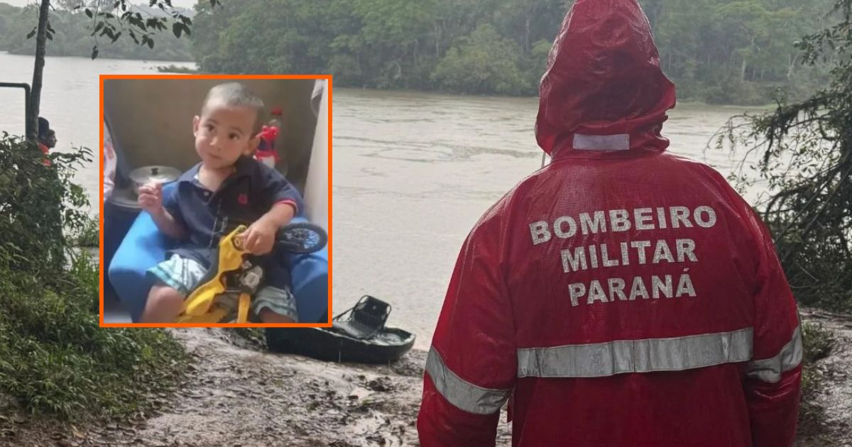 Corpo de criança é encontrado nas margens do Rio Tibagi; família aguarda identificação oficial