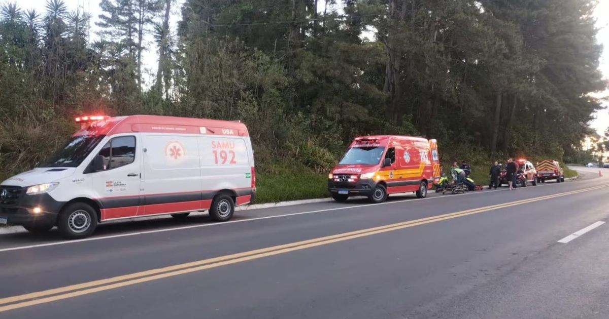 Menina de 11 anos é atropelada na BR-280