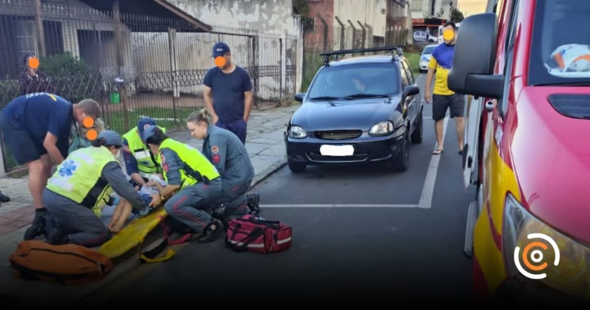 Criança de 4 anos é atropelada por Fusca em Porto União