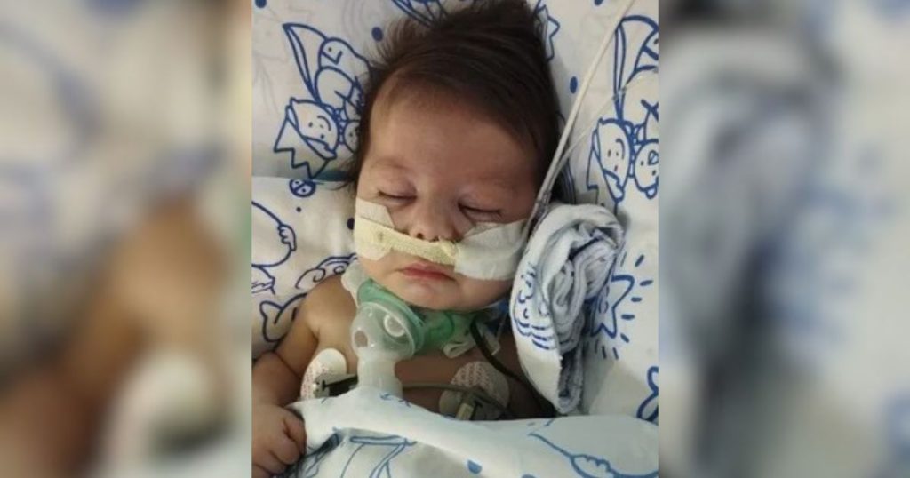 Família de Mallet cria vaquinha para ajudar bebê internado no Hospital Pequeno Príncipe