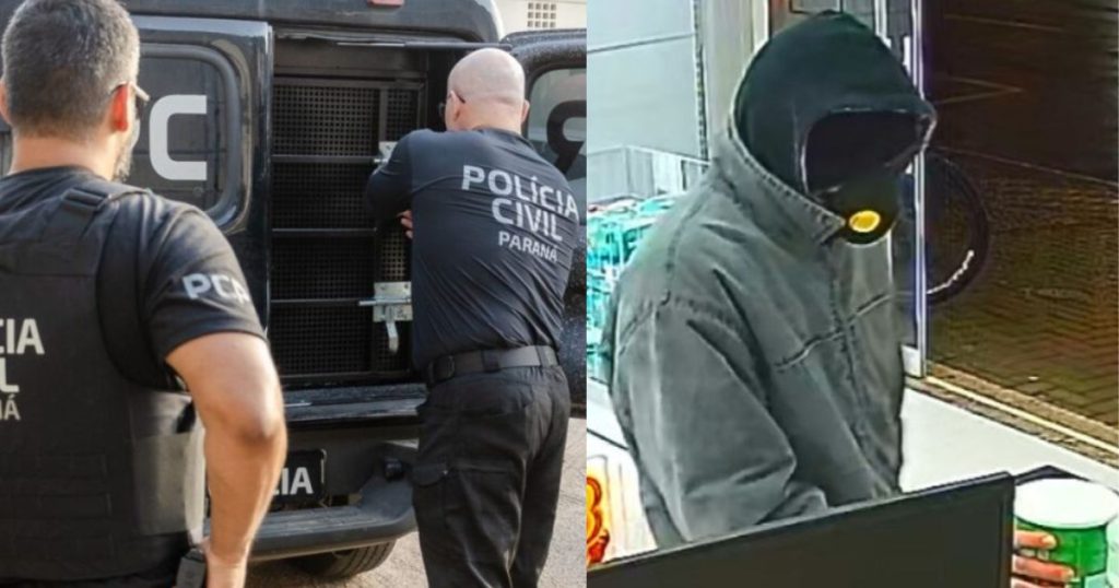 PCPR prende dois investigados por roubos a farmácias em São Mateus do Sul