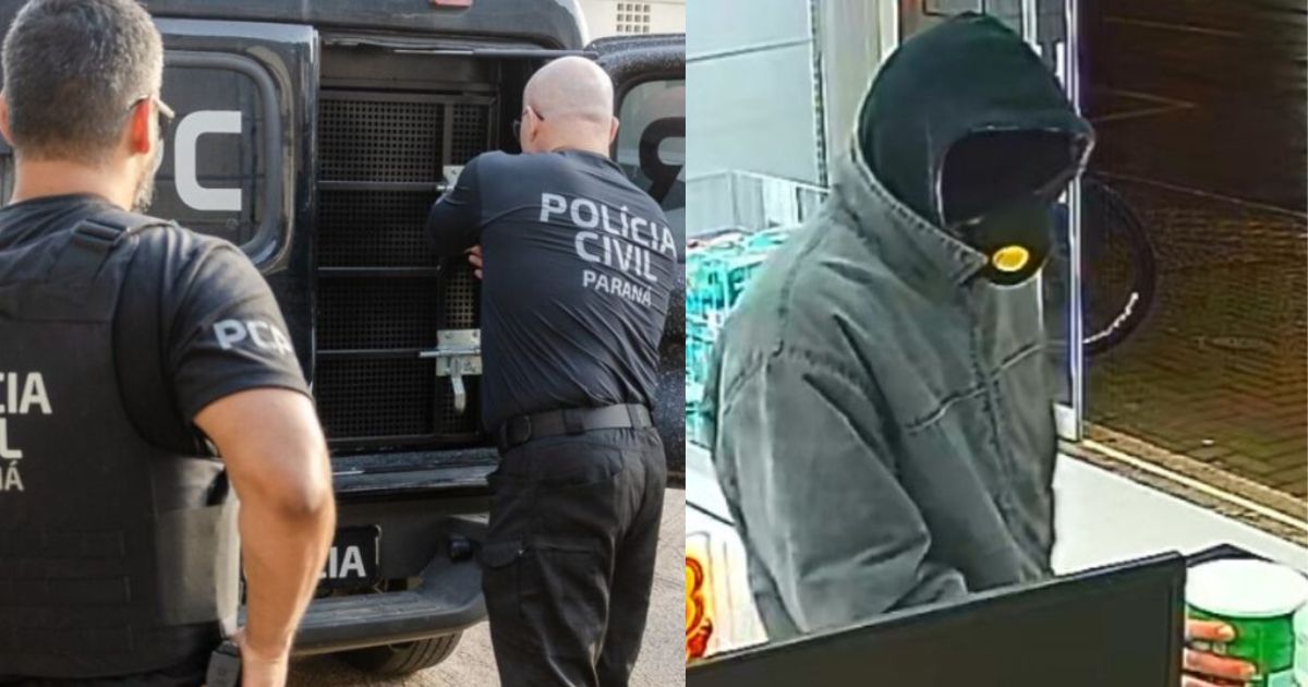 PCPR prende dois investigados por roubos a farmácias em São Mateus do Sul