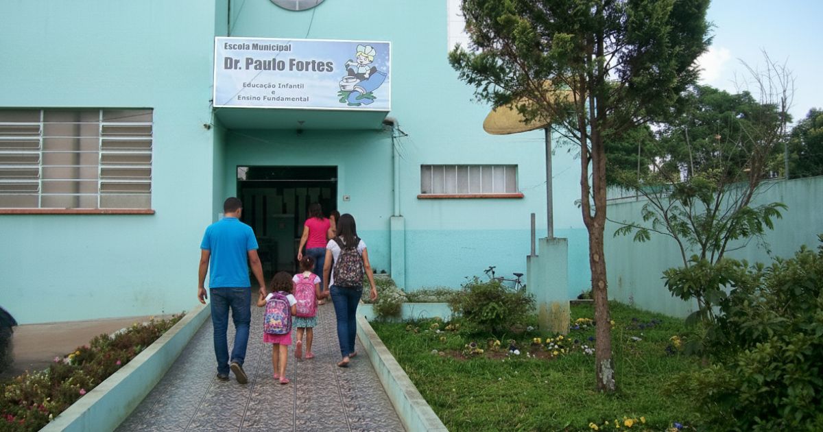 ATENÇÃO: Escola Municipal Dr. Paulo Fortes abre matrículas para ensino fundamental em tempo integral