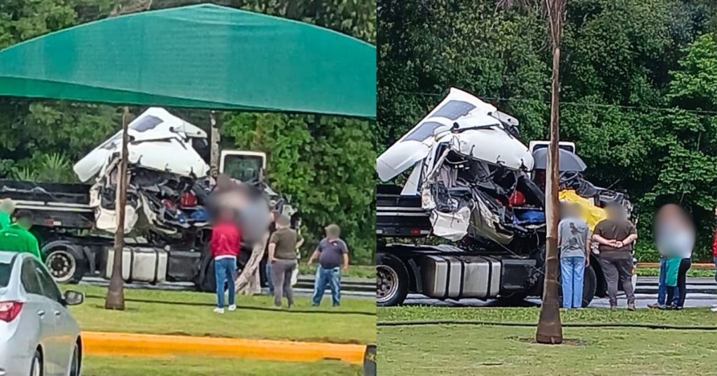 ATUALIZAÇÃO: acidente na BR-476 em São Mateus do Sul deixa crianças e mulher feridas