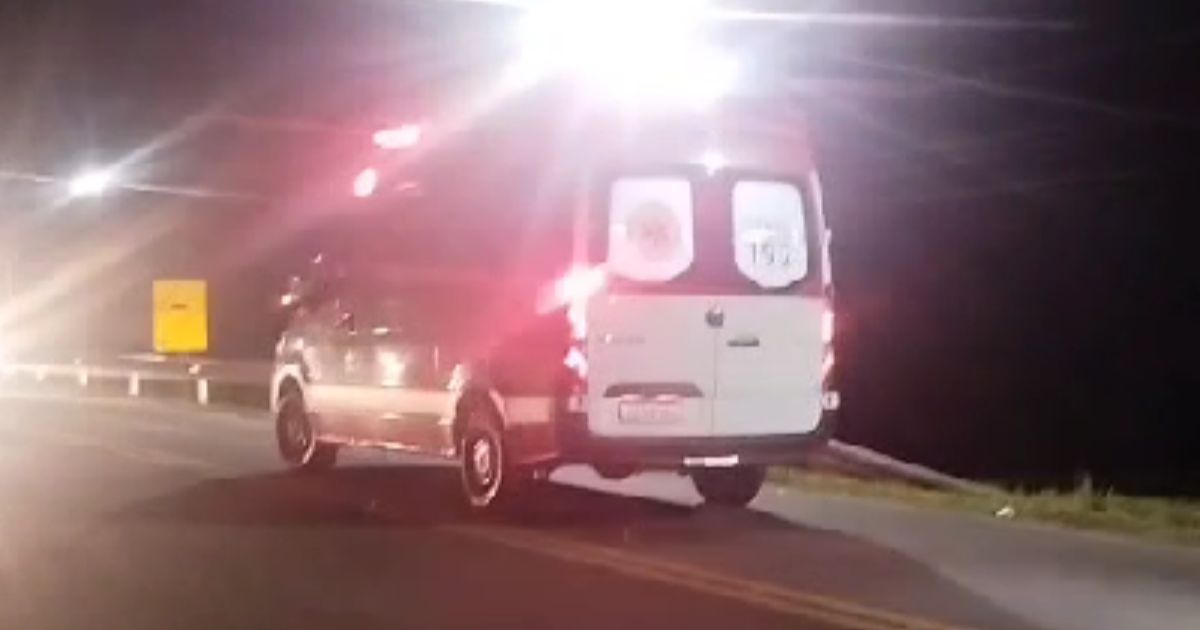 VÍDEO: Mulher é atropelada e motorista foge sem prestar socorro na PR-281 em Antônio Olinto
