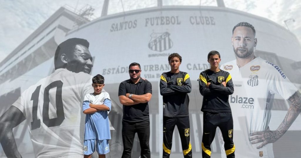 Atletas do Atlético Desportivo Independente são apresentados oficialmente no Santos Futebol Clube