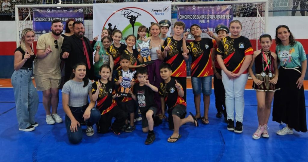 Fanfarras Infantil e Sênior de Antonio Olinto conquistam sete troféus na Copa Piên de Bandas e Fanfarras