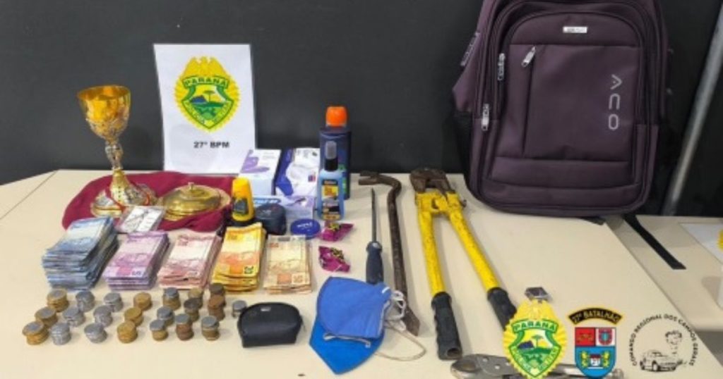 Homens são presos após roubo contra idosas em Paulo Frontin; perseguição termina em capotamento