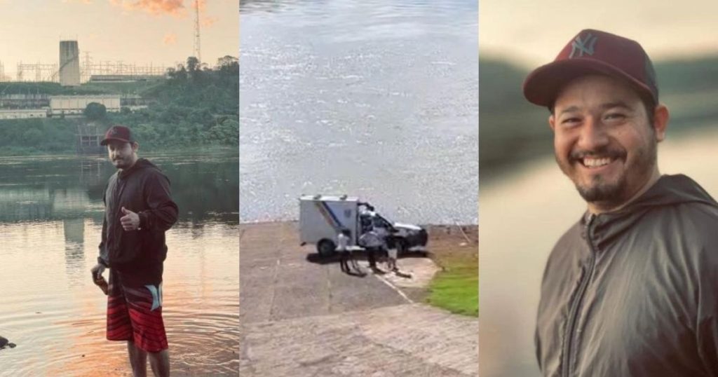 Homem se afoga no Rio Paraná e deixa 4 filhos órfãos em Foz do Iguaçu