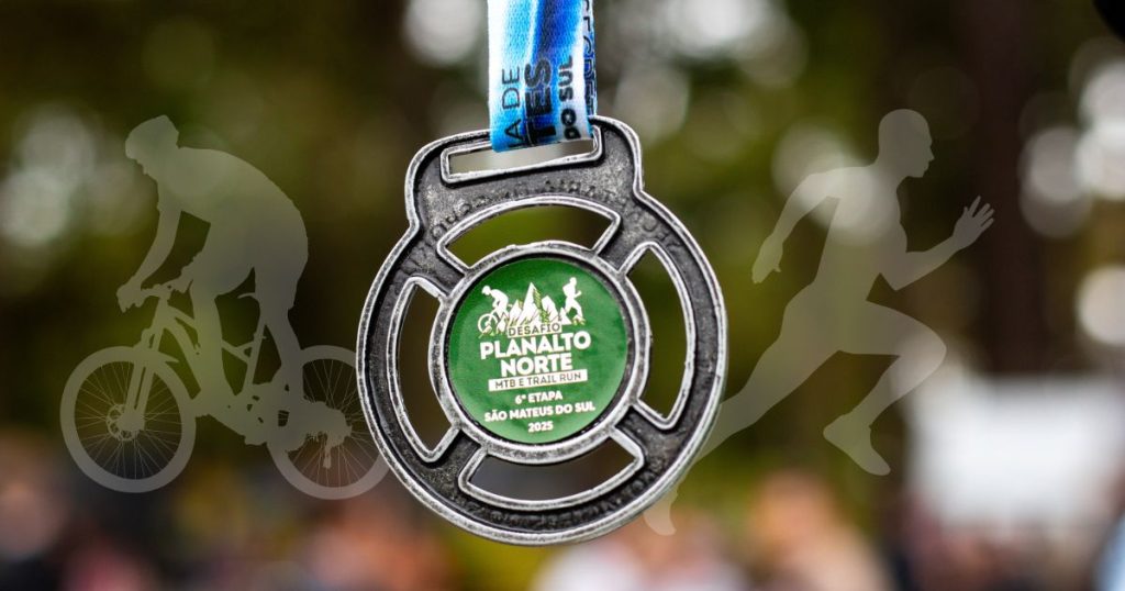 Mais de 500 atletas participam da 6ª etapa do Desafio Planalto Norte em São Mateus do Sul