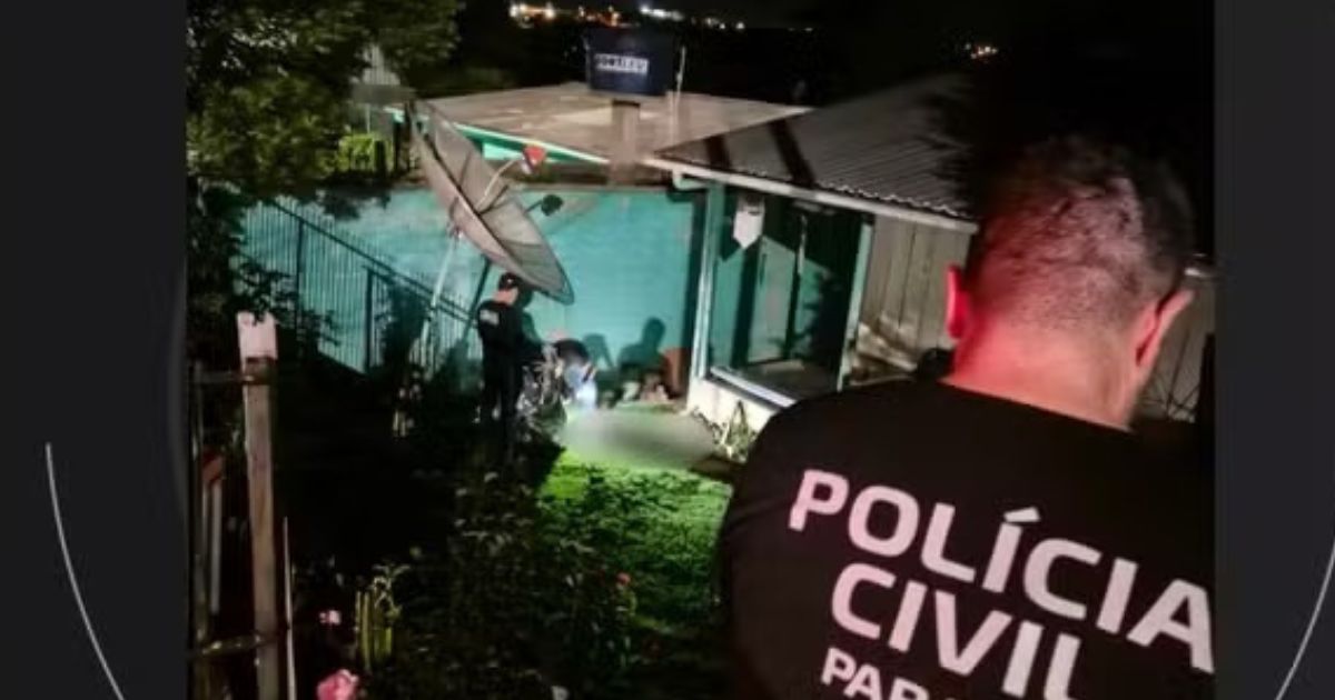 Homem é preso suspeito de matar padrasto após discussão por conta de luz atrasada, no Paraná