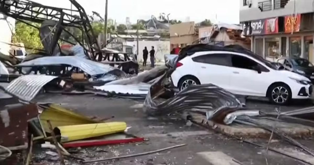 Tornado causa destruição e deixa 5 mortos e mais de 400 feridos no Paraná