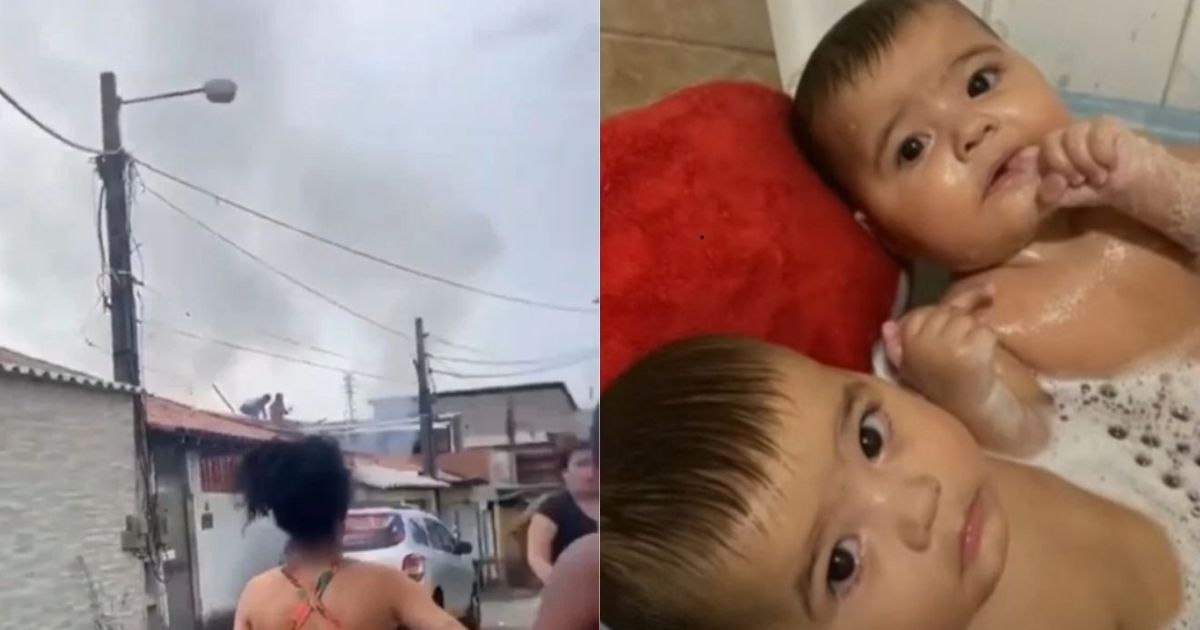 Bebês gêmeos de 1 anos são deixados sozinhos em casa e morrem em incêndio