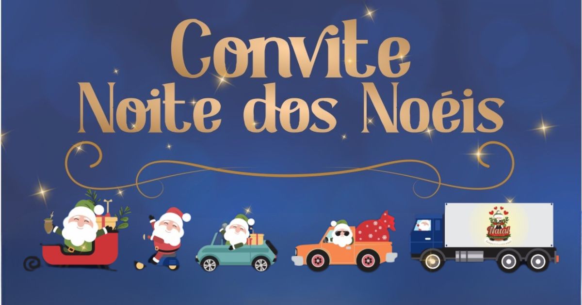 Noite dos Noéis terá desfile especial no dia 10 de dezembro em São Mateus do Sul