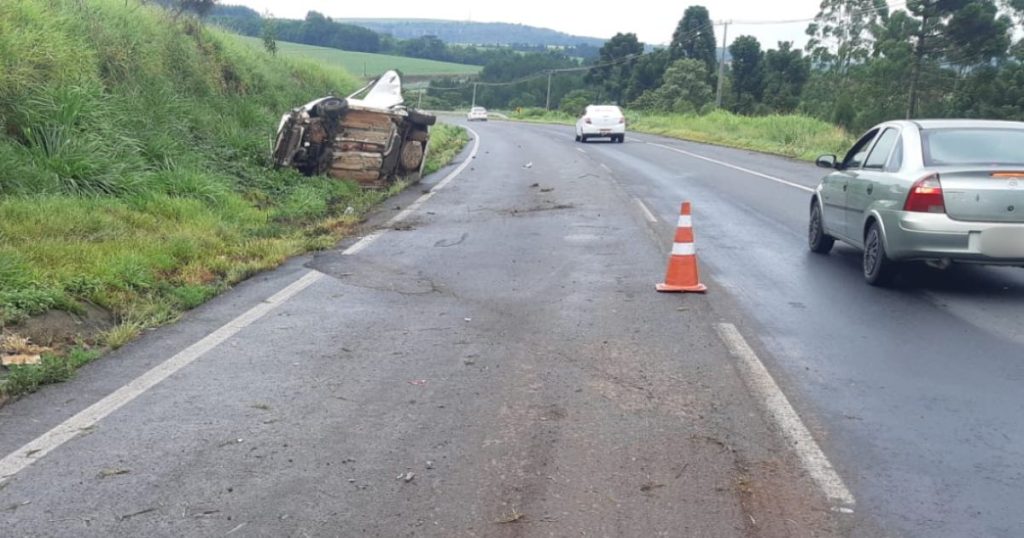 Atualização: jovem de 19 anos morre após grave acidente na BR-376, em Ponta Grossa