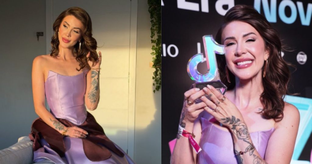 Influenciadora de Irati Dani Choma vence o TikTok Awards 2025 na categoria Receitas