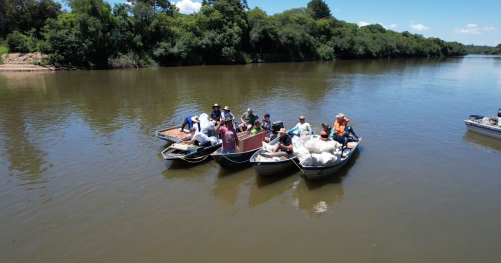 Projeto Rio Limpo realiza nova ação de conscientização ambiental em São João do Triunfo