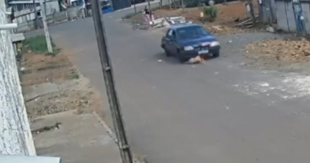 Vídeo: motorista bêbado atropela criança de 9 anos e foge sem prestar socorro, no PR