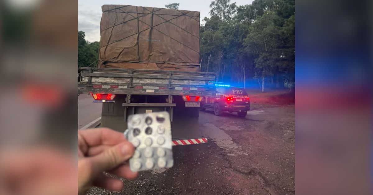 Motorista é flagrado com “rebite” durante abordagem da PRF