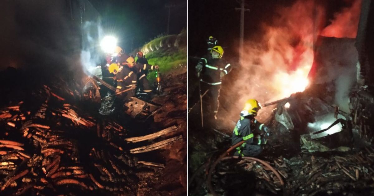 Corpos ficam carbonizados após grave acidente na BR-153