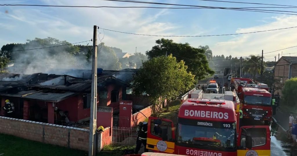 Homem é preso após incendiar residência e colocar vizinhança em risco em Três Barras