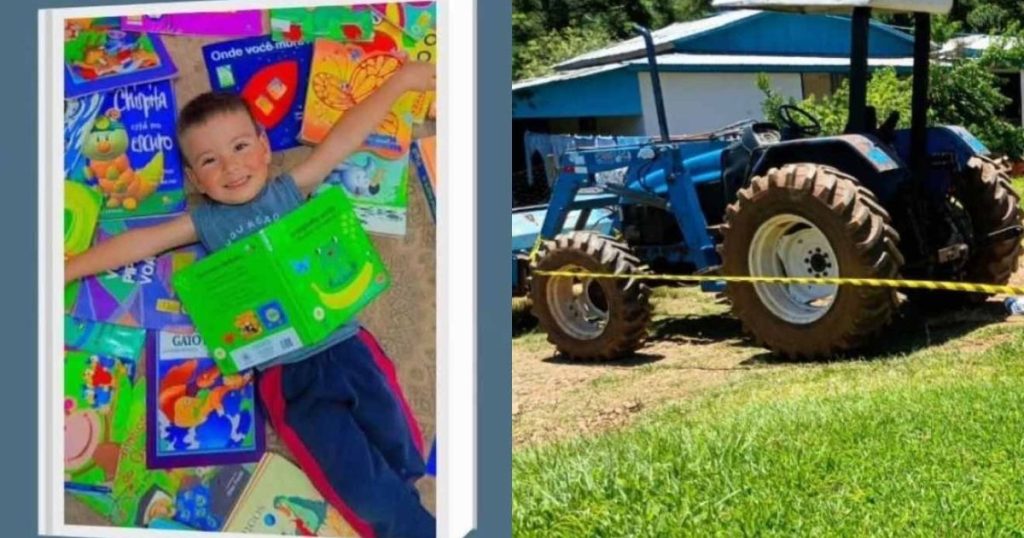 Criança de 4 anos morre atropelada por trator no interior de Santa Catarina
