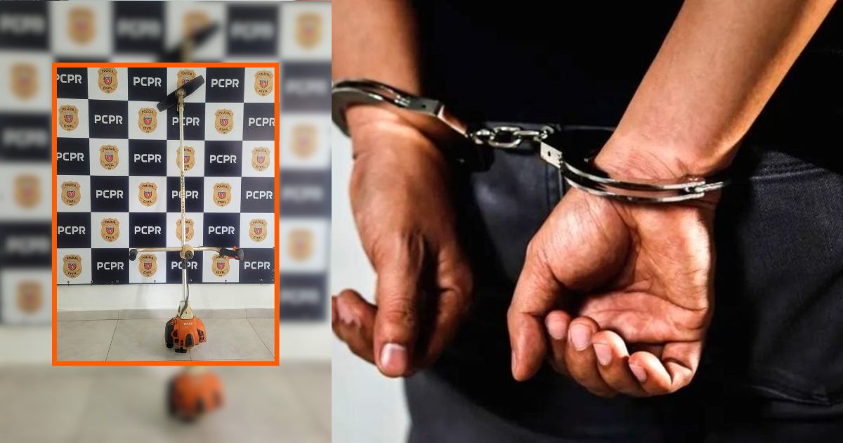 Polícia Civil recupera roçadeira furtada e prende homem por receptação em São Mateus do Sul