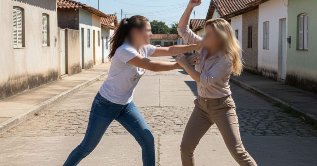 Mãe e filha trocam mordidas, socos, puxões de cabelo e acabam em hospital no Paraná