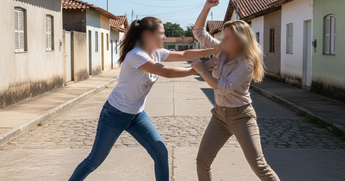 Mãe e filha trocam mordidas, socos, puxões de cabelo e acabam em hospital no Paraná