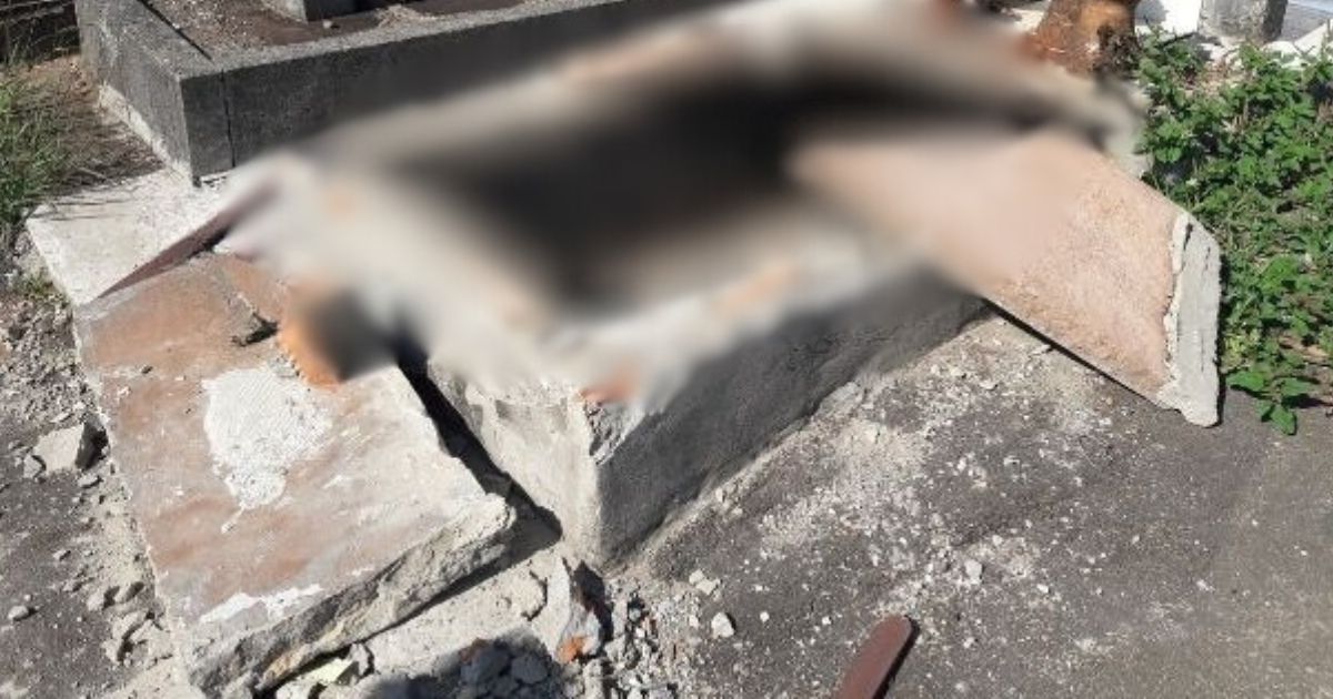 Túmulo é violado em cemitério do Paraná