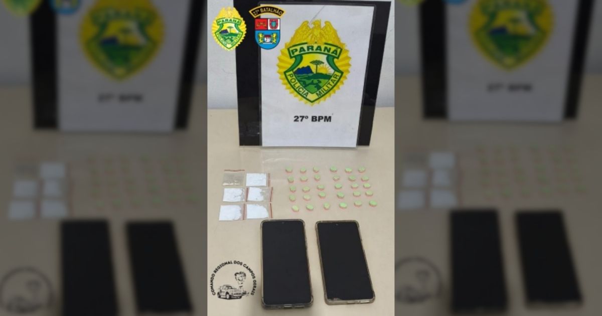 Casal é preso e drogas são apreendidas durante ação policial em São João do Triunfo